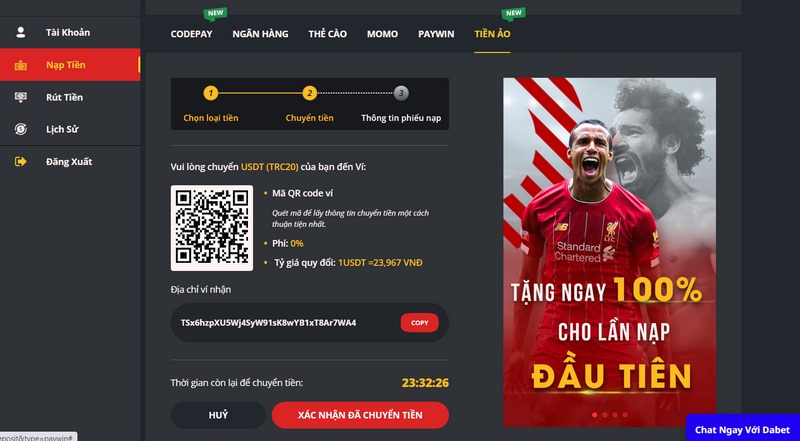 Nạp tiền dễ dàng thông qua tiền ảo là cách thanh toán mới